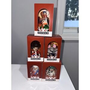 5‎ Steinbach Wooden German Hand Made Ornaments Erzebirge